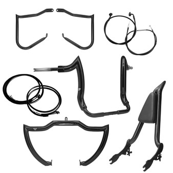 Diablo Kit IV for Harley-Davidson Touring Street Glide with Mechanical Clutch - Black