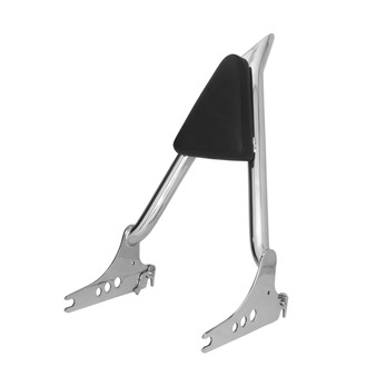 Sissy Bar Diablo/Passenger Backrest 23" Detachable for Harley-Davidson Softail Heritage - Polished Stainless Steel