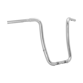 Ape Hanger Curve Robust 1.1/4" Handlebars for Harley-Davidson Softail Low Rider S - Polished Stainless Steel