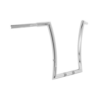 King Quinado Clean Robust 1.1/4" Handlebars for Harley-Davidson Softail Sport Glide - Polished Stainless Steel