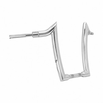 Diablo Curve Rhino 2" Handlebars for Harley-Davidson Touring Road King - Polished Stainless Steel
