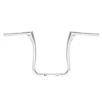 King Classic Robust 1.1/4" Handlebars for Harley-Davidson Fat Boy - Polished Stainless Steel
