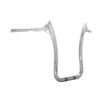 Diablo Classic Robust 1.1/4" Handlebars for Harley-Davidson Softail Custom - Polished Stainless Steel