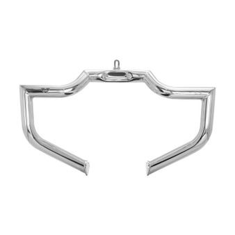 King Rhino 2" Engine Guard/Crash Bar for Harley-Davidson Softail Fat Boy 2000 to 2017 - Polished Stainless Steel