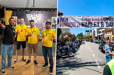 Harley's Day Carlos Barbosa: Wings Custom Made its Mark!