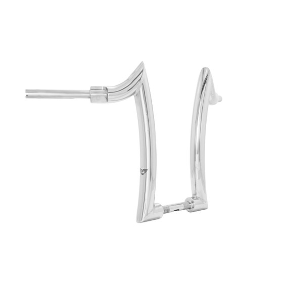 Diablo Rhino 2" Handlebars for Harley-Davidson Trike Freewheeler - Polished Stainless Steel