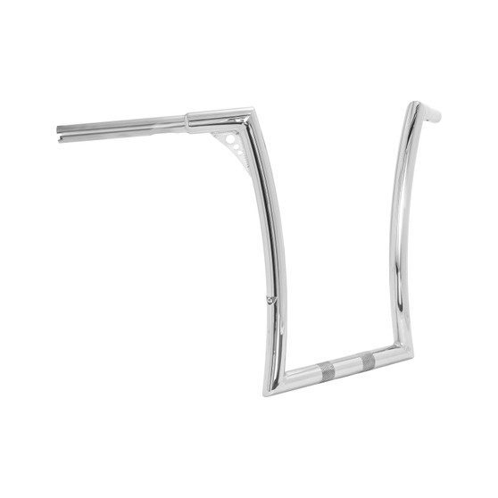 King Quinado Robust 1.1/4" Handlebars for Harley-Davidson Dyna Fat Bob - Polished Stainless Steel