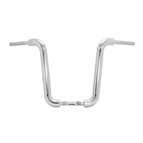 Ape Curve Rhino 2" Handlebars Kit + Clamps + Mechanical Cables + Extension Wiring Kit for Harley-Davidson Softail FXSBSE CVO BREAKOUT with Electronic Throttle - Polished Stainless Steel