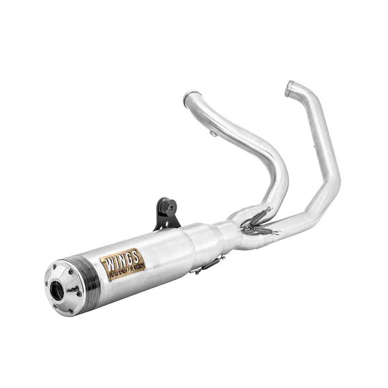 Super Sport Exhaust by Wings & El Camino for Harley-Davidson Touring with M8 Engine