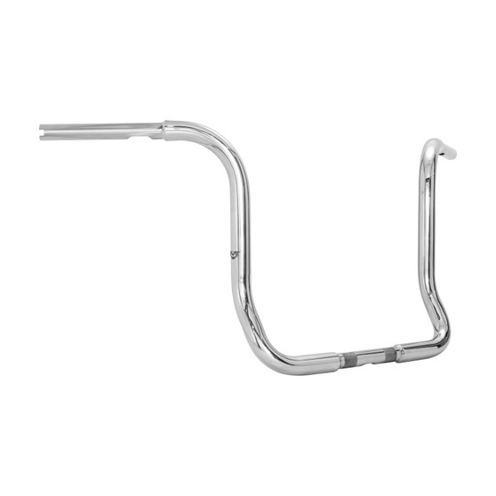 Ape Hanger Classic Robust Handlebars for Harley-Davidson Touring Street Glide - Polished Stainless Steel