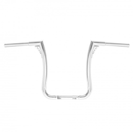 King Classic Robust 1.1/4" Handlebars for Harley-Davidson Softail Fat Bob - Polished Stainless Steel