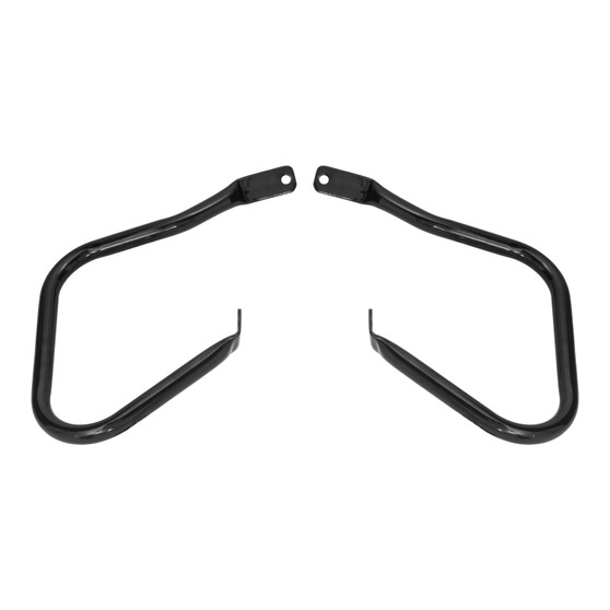 Saddlebag Guard Classic Harley-Davidson Street Glide 2011 to 2014 - Black