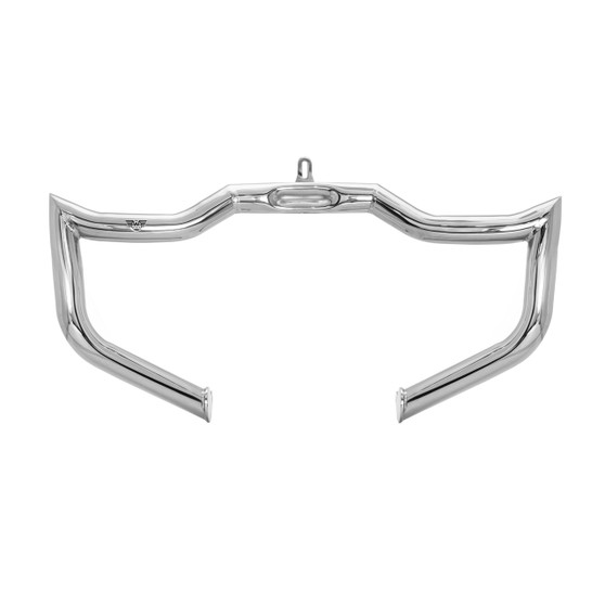 Diablo Rhino Engine Guard/Crash Bar for Harley-Davidson Softail Deluxe 2005 to 2017 - Polished Stainless Steel