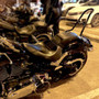 Sissy Bar King/Passenger Backrest 20" Detachable for Harley-Davidson Softail Fat Boy - Black