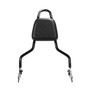 Sissy Bar King/Passenger Backrest 20" Detachable for Harley-Davidson Softail Street Bob - Black