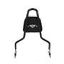 Sissy Bar King/Passenger Backrest 20" Detachable for Harley-Davidson Softail Fat Bob - Black