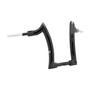 Front Diablo Rhino 2" Handlebars for Harley-Davidson Softail Fat Boy - Black