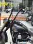 Diablo Quinado Clean Robust 1.1/4" Handlebars for Harley-Davidson Softail Heritage - Black