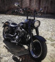 Diablo Quinado Robust 1.1/4" Handlebars for Harley-Davidson Softail Heritage - Black