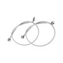 Ape Classic Rhino 2" Handlebars Kit + Mechanical Cables + Extension Wiring Kit for Harley-Davidson Touring Road King with Hydraulic Clutch - Polished Stainless Steel
