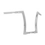 King Quinado Brutale 1.1/2" Handlebars for Harley-Davidson Touring Road Glide - Polished Stainless Steel