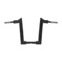 Mad Dogger Curve Rhino 2" Handlebars Kit + Mechanical Cables for Harley-Davidson Touring Road Glide with Hydraulic Clutch - Black