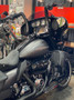 Front King Rhino 2" Handlebars Kit + Mechanical Cables for Harley-Davidson Touring Ultra Glide with Hydraulic Clutch - Black