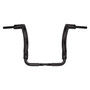 Front King Rhino 2" Handlebars Kit + Mechanical Cables + Extension Wiring Kit for Harley-Davidson Touring Ultra Glide with Mechanical Clutch -Black