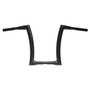 King Quinado Brutale 1.1/2" Handlebar with Machined Base for Harley-Davidson Sportster 883 - Black