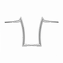 Diablo Curve Brutale 1.1/2" Handlebars for Harley-Davidson Touring Road King - Polished Stainless Steel