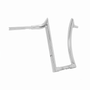 Diablo Curve Brutale 1.1/2" Handlebars for Harley-Davidson Touring Road King - Polished Stainless Steel