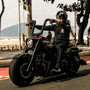 Ape Classic Rhino 2" Handlebars for Harley-Davidson Softail Line - Black