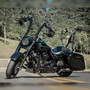 Sissy Bar Diablo Brutale 1.1/2" Passenger Backrest 23" Detachable for Harley-Davidson Touring - Black