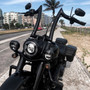 Diablo Rhino 2" Handlebars for Harley-Davidson Softail Deluxe - Black