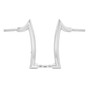 Diablo Rhino 2" Handlebars Kit + Mechanical Cables + Extension Wiring Kit for Harley-Davidson Fat Boy with Electronic Throttle - Polished Stainless Steel Diablo Rhino 2" Handlebars Kit + Mechanical Cables + Extension Wiring Kit for Harley-Davidson Fat Boy with Electronic Throttle - Polished Stainless Steel