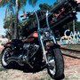 Diablo Rhino 2" Handlebars Kit + Mechanical Cables + Extension Wiring Kit for Harley-Davidson Fat Boy with Electronic Throttle - Polished Stainless Steel Diablo Rhino 2" Handlebars Kit + Mechanical Cables + Extension Wiring Kit for Harley-Davidson Fat Boy with Electronic Throttle - Polished Stainless Steel