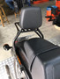 Sissy Bar King Low/Passenger Backrest 16" Detachable Luggage Rack for Harley-Davidson Softail Fat Boy - Black