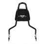 Sissy Bar King/Passenger Backrest 20" Detachable for Harley-Davidson Softail Custom - Black