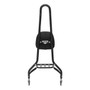Sissy Bar King/Passenger Backrest 30" Detachable Luggage Rack for Harley-Davidson Softail Standard - Black