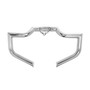 King Rhino 2" Engine Guard/Crash Bar for Harley-Davidson Softail Fat Boy 2018 to 2025 - Polished Stainless Steel