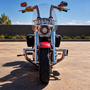 King Rhino 2" Engine Guard/Crash Bar for Harley-Davidson Softail Fat Boy 2018 to 2025 - Polished Stainless Steel
