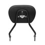 Kit Sissy Bar King Low/Passenger Backrest 16" Detachable with Luggage Rack for Harley-Davidson Touring Road King - Black