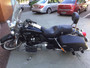 Sissy Bar King Low/Passenger Backrest 16" Detachable for Harley-Davidson Touring Road Glide - Polished Stainless Steel