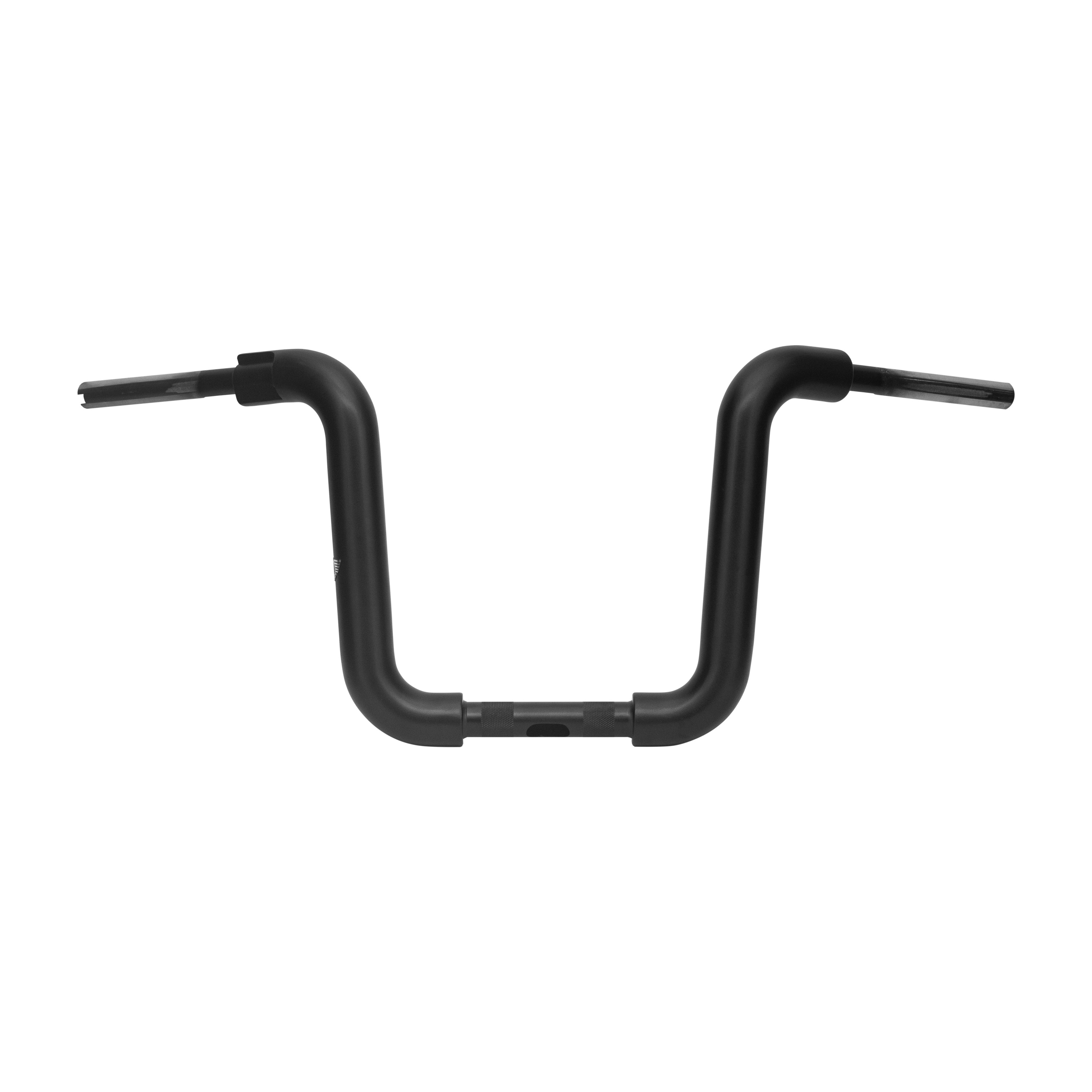 Massive 1 1/2 Inch Ape Hangers Handlebars, 14 Inch Black