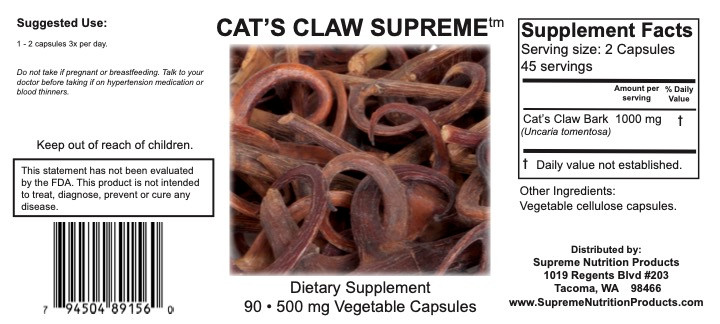 Cat's Claw Supreme