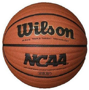 Wilson NCAA Wave Game Ball Basketball 28.5