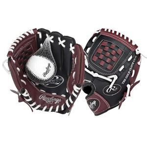 Rawlings Players Youth Right Handed T-Ball Glove 9 inch PL90MB