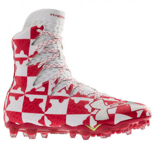 Under Armour Highlight MC Lax Red Lacrosse Cleats