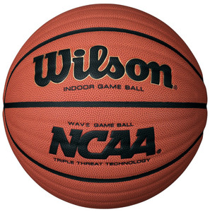 Wilson NCAA Wave Game Ball Basketball 29.5