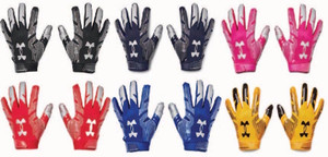 Under Armour Boy's UA F8 Football Gloves
